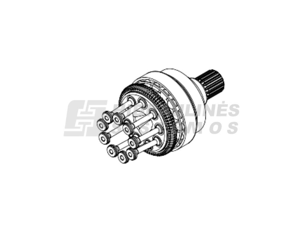 Shaft 13T, 8/12 H1B160 engine (ES)