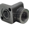 Pump flange 35mm 3/4' 90° steel UPA21P12