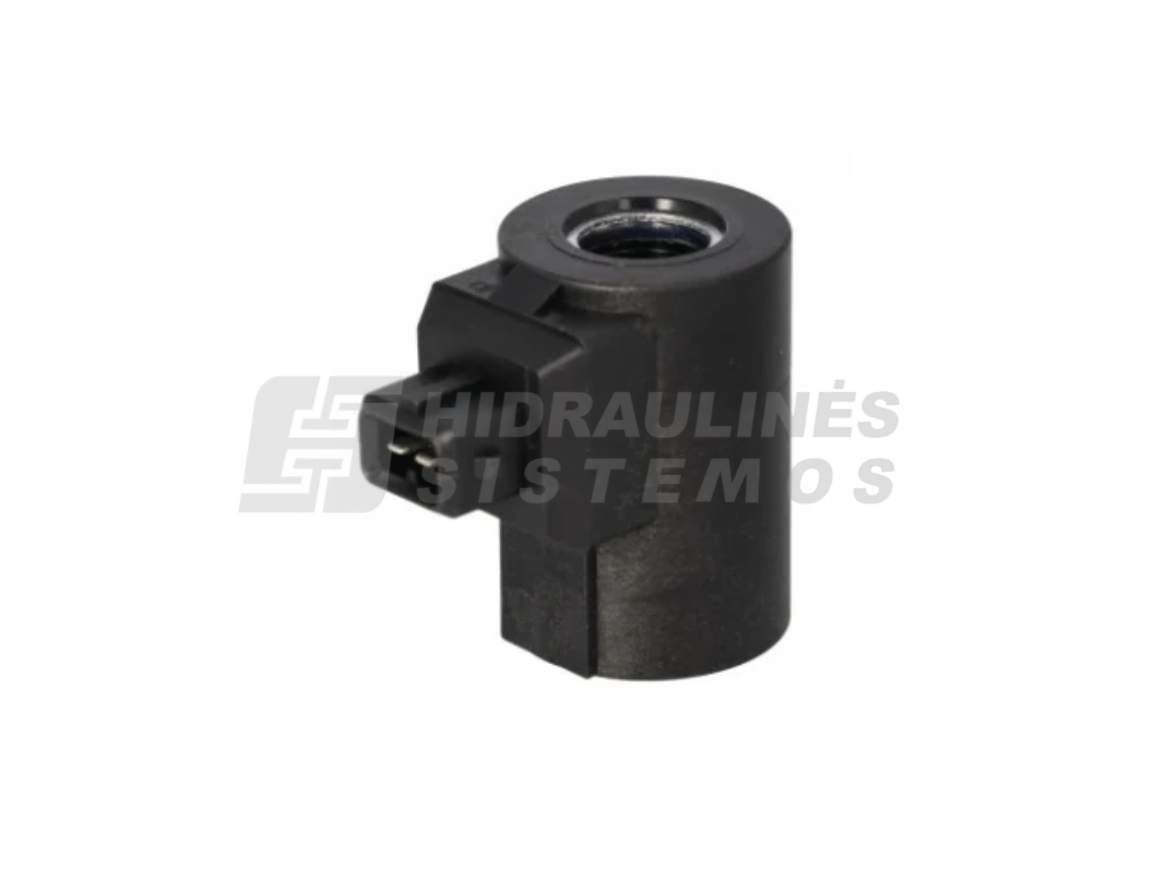 Coil D16,02 12 VDC, L-53, D36, 27W JT with protection diode Bucher
