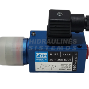 Pressure switch G1/4v K57 30-300 bar Max 500 bar.