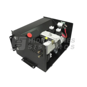 Mini hydraulic powerpack for tail lift 24VDC 2.0kW 180bar 2.6cc