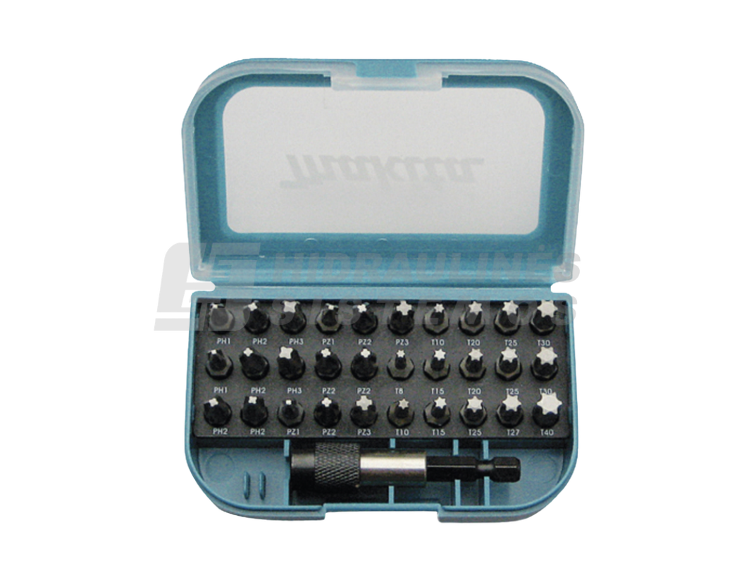 Sukimo antgalių rinkinys (31 vnt.) MAKITA